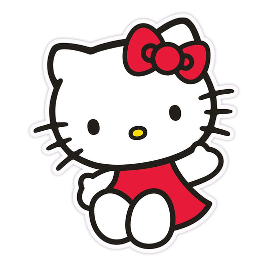Sanrio Dekokissen Hello Kitty Red Dress 36 cm     - Versand: 7 Tage nach Bestellung