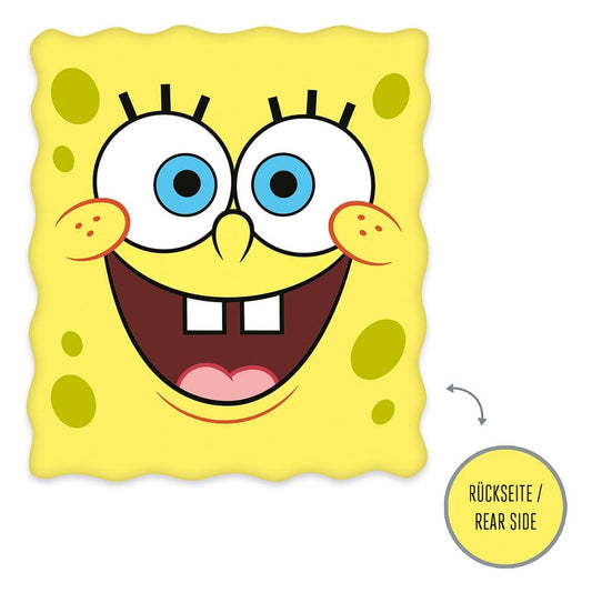 SpongeBob Dekokissen Spongbob Head 27 x 31 cm - Versand: 7 Tage nach Bestellung