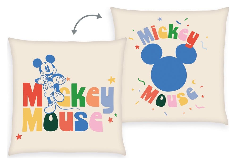 Disney Soft Velboa Kissen Mickey Mouse 40 x 40 cm - Preorder - ETA: 26.10.2026