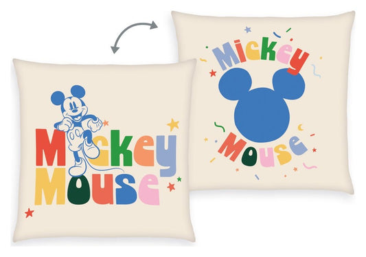 Disney Soft Velboa Kissen Mickey Mouse 40 x 40 cm - Versand: 7 Tage nach Bestellung