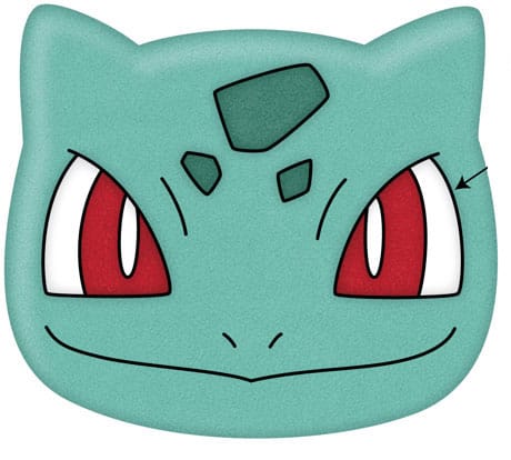 Pokemon Dekokissen Bisasam 34 cm - Versand: 5-7 Tage nach Bestellung