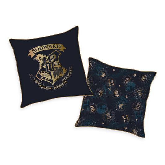 Harry Potter Soft Velboa Kissen Hogwarts 40 x 40 cm - Versand: 5-7 Tage nach Bestellung