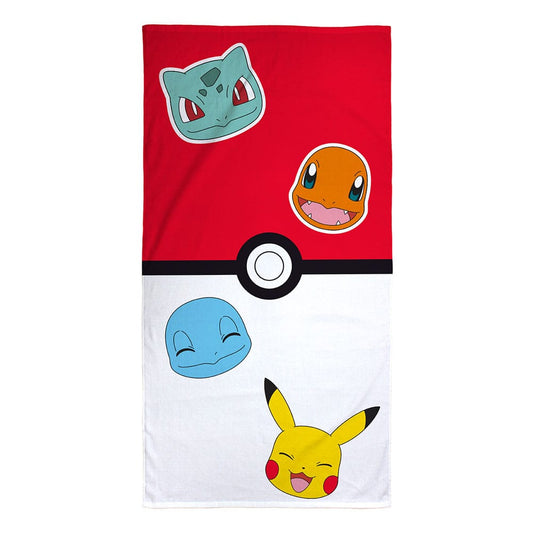 Pokemon Decke Pokeball 70 x 150 cm - Versand: 5-7 Tage nach Bestellung