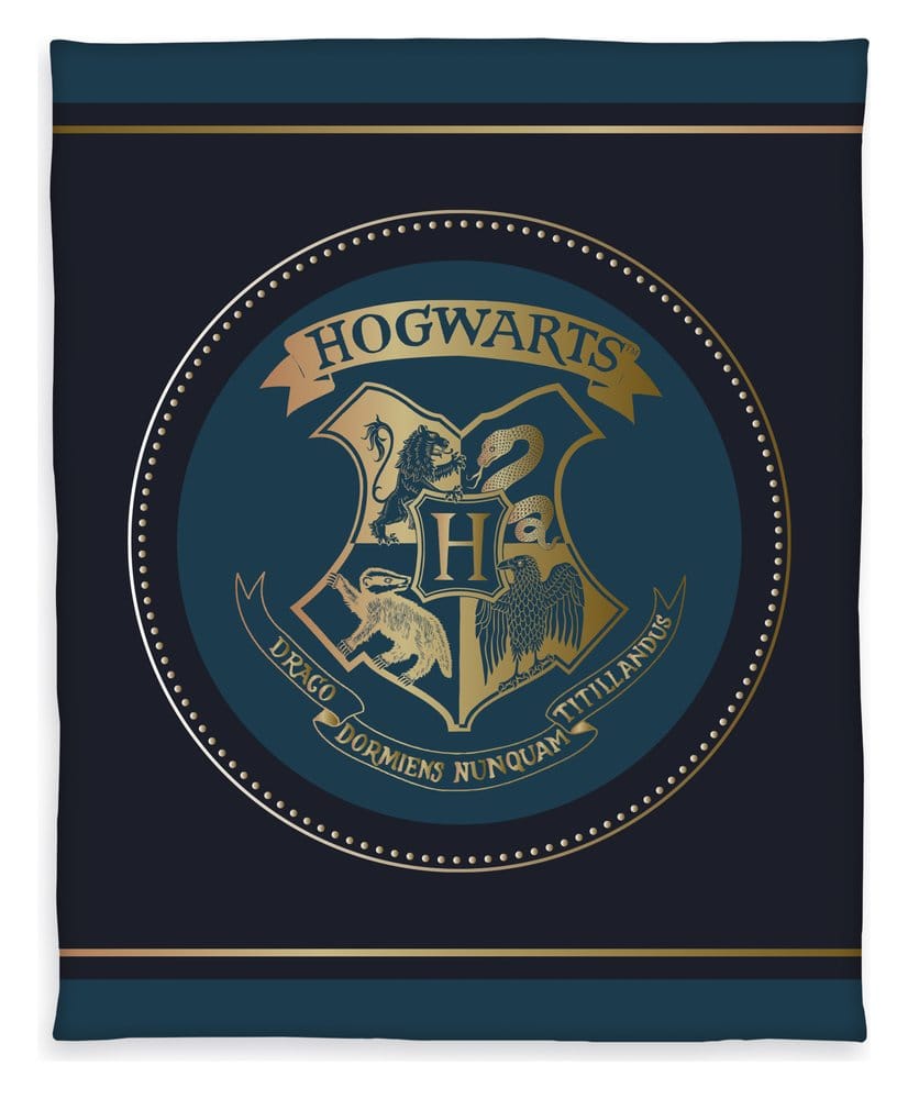 Harry Potter Fleecedecke Hogwarts Crest 130 x 160 cm - Preorder - ETA: 25.11.2026