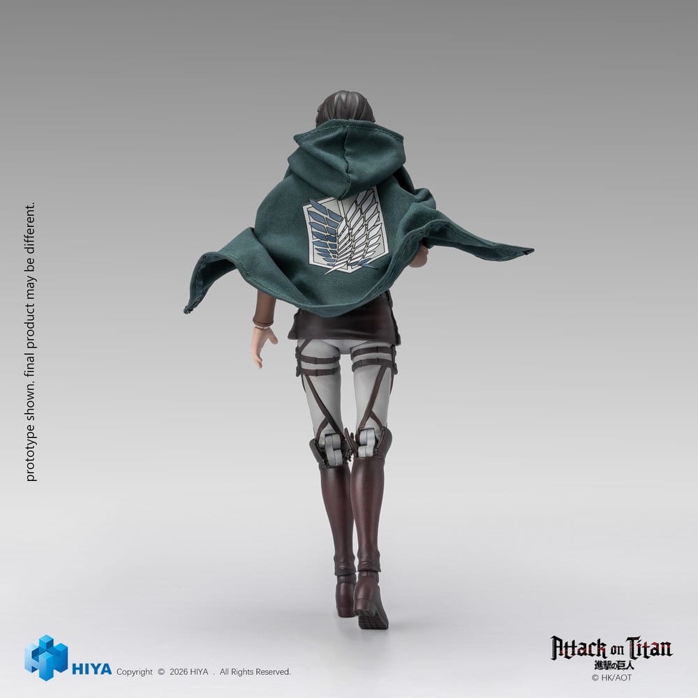 Attack on Titan Exquisite Basic Series Actionfigur 1/12 Eren Yeager 15 cm - Preorder - ETA: 25.02.2028