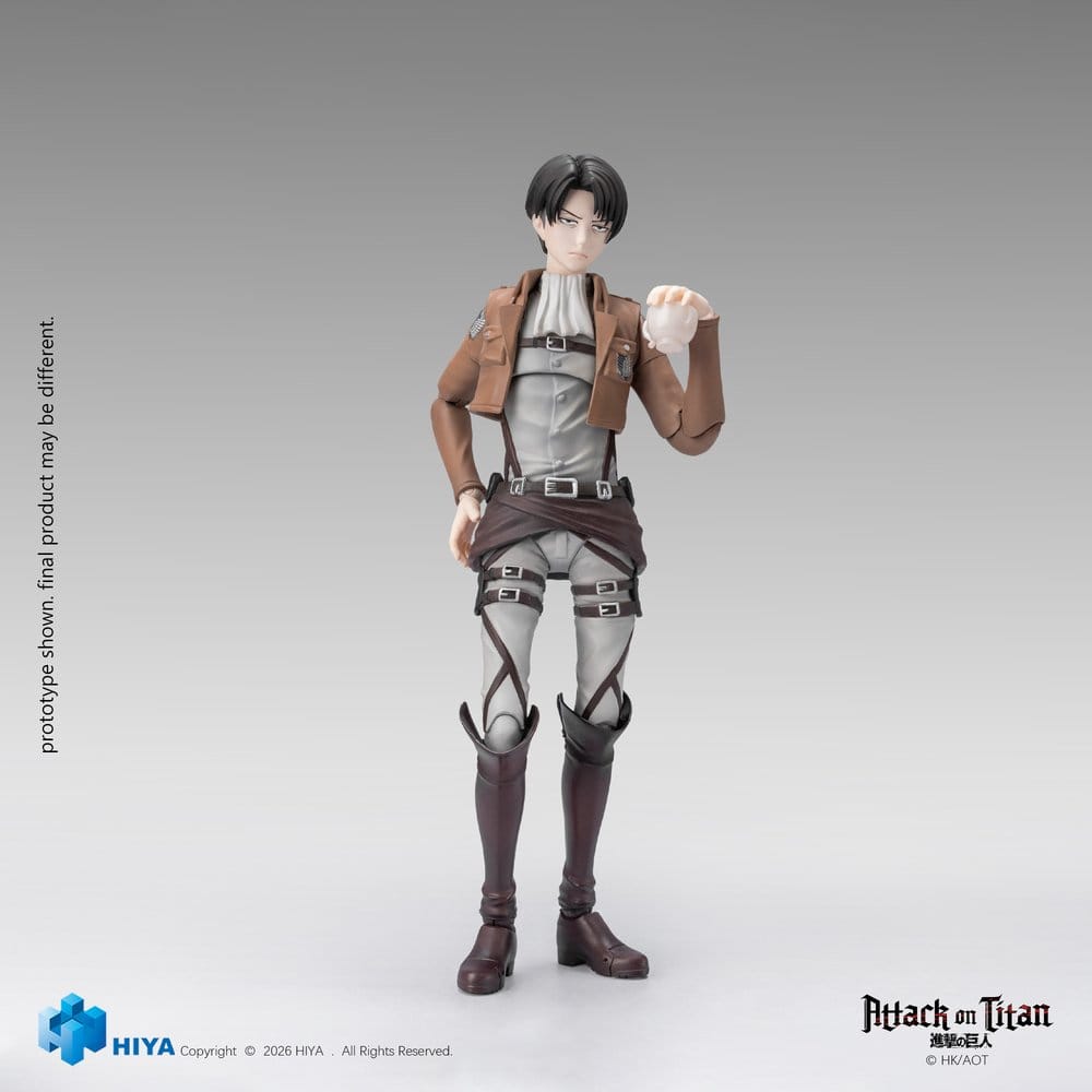 Attack on Titan Exquisite Basic Series Actionfigur 1/12 Levi Ackerman 15 cm - Preorder - ETA: 25.02.2028