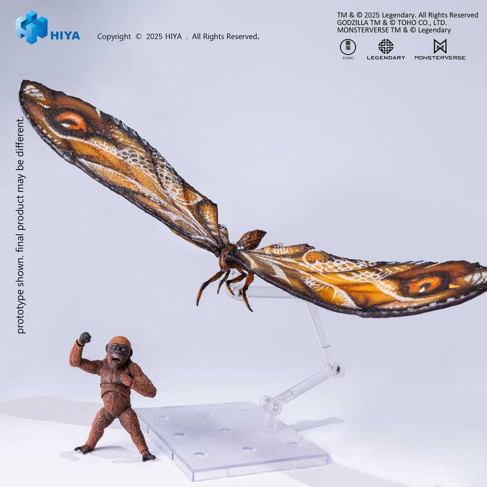Godzilla x Kong: The New Empire Exquisite Basic Series Actionfigur Mothra Premium Set  - Preorder - ETA: 25.02.2027