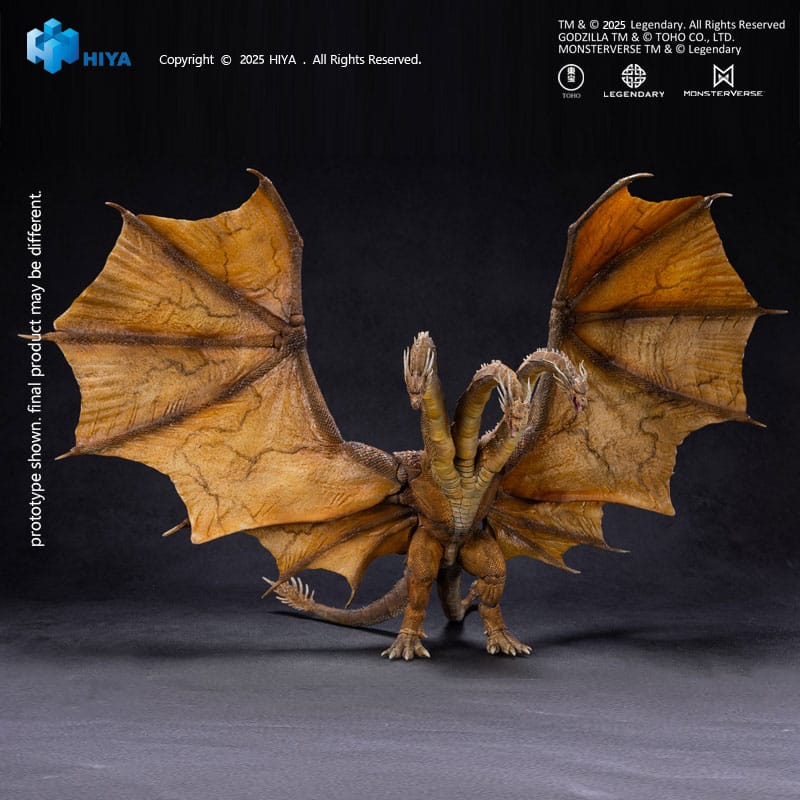 Godzilla: King of the Monsters 2019 Exquisite Basic Actionfigur King Ghidorah 2.0 25 cm         - Versand: 7 Tage nach Bestellung