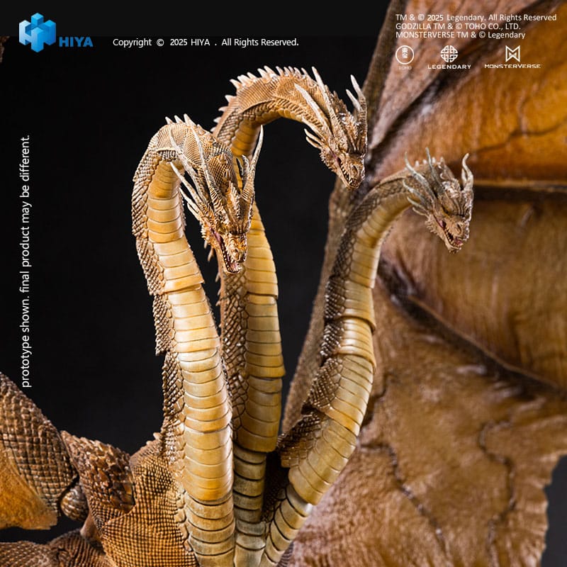 Godzilla: King of the Monsters 2019 Exquisite Basic Actionfigur King Ghidorah 2.0 25 cm         - Versand: 7 Tage nach Bestellung