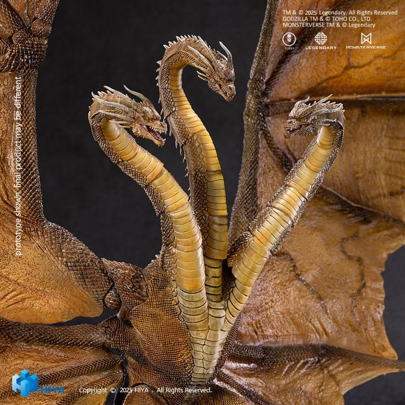 Godzilla: King of the Monsters 2019 Exquisite Basic Actionfigur King Ghidorah 2.0 25 cm         - Versand: 7 Tage nach Bestellung