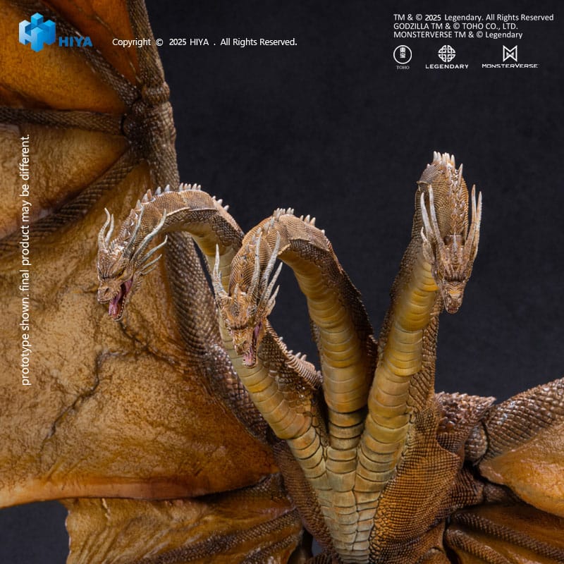 Godzilla: King of the Monsters 2019 Exquisite Basic Actionfigur King Ghidorah 2.0 25 cm         - Versand: 7 Tage nach Bestellung