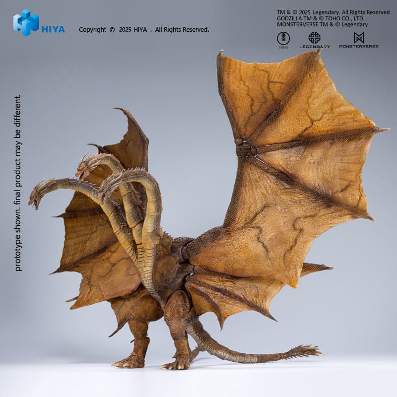 Godzilla: King of the Monsters 2019 Exquisite Basic Actionfigur King Ghidorah 2.0 25 cm         - Versand: 7 Tage nach Bestellung