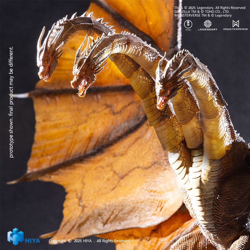 Godzilla: King of the Monsters 2019 Exquisite Basic Actionfigur King Ghidorah 2.0 25 cm         - Versand: 7 Tage nach Bestellung
