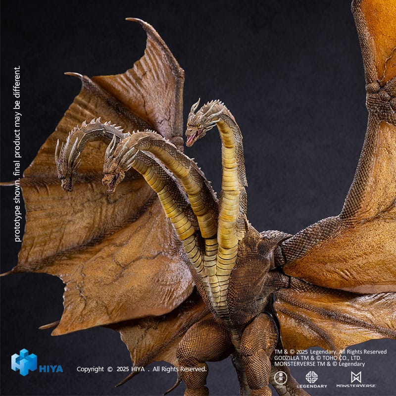 Godzilla: King of the Monsters 2019 Exquisite Basic Actionfigur King Ghidorah 2.0 25 cm         - Versand: 7 Tage nach Bestellung