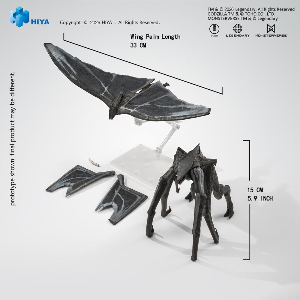 Godzilla (2014) Exquisite Basic Actionfiguren Male & Female Muto Set 16 cm - Preorder - ETA: 25.08.2027