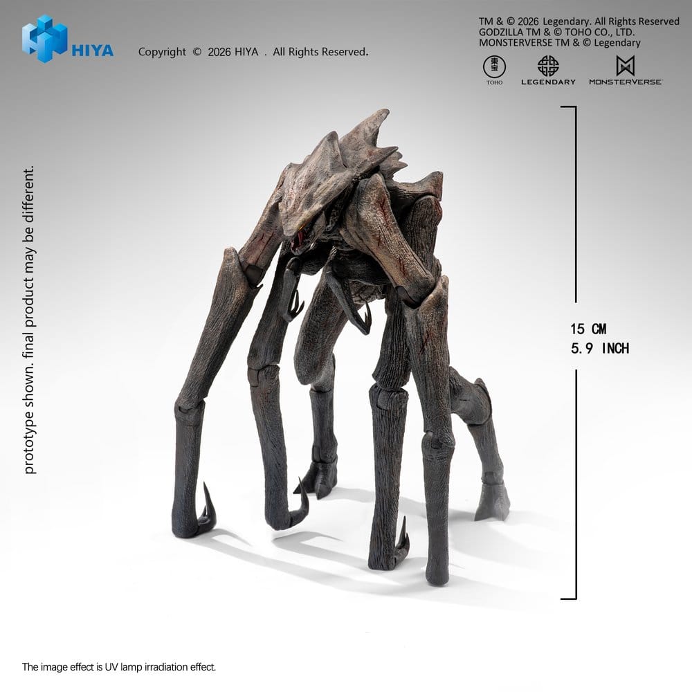 Godzilla: King of the Monsters Exquisite Basic Actionfigur Muto 15 cm - Preorder - ETA: 25.08.2027