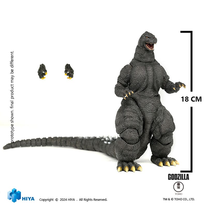 Godzilla Exquisite Basic Actionfigur Godzilla vs King Ghidorah Godzilla Hokkaido 18 cm - Versand: 7 Tage nach Bestellung