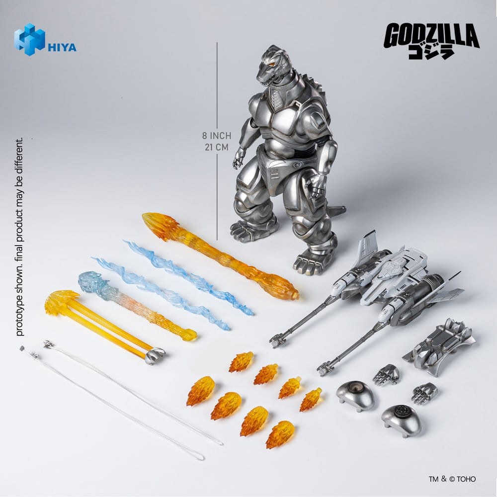 Godzilla vs. Mechagodzilla (1993) Exquisite Basic Actionfigur Super Mechagodzilla 21 cm - Preorder - ETA: 25.08.2027