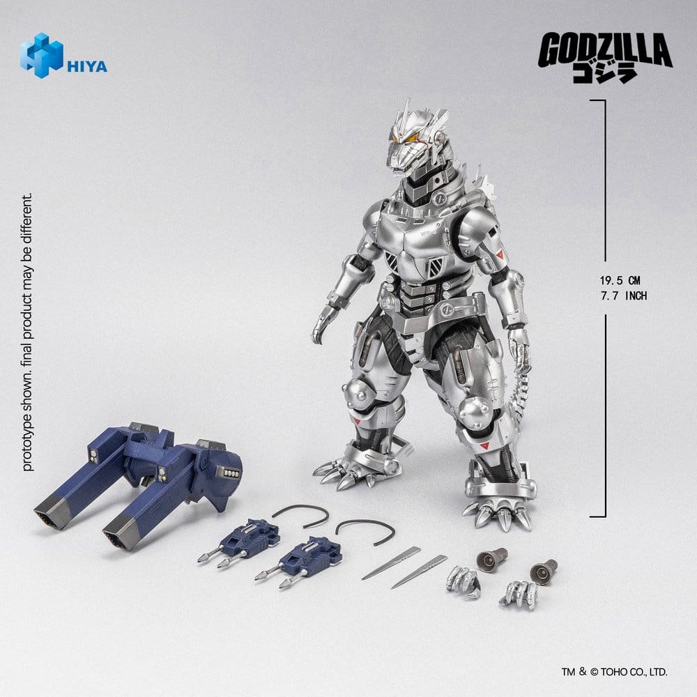 Godzilla Against Mechagodzilla (2002) Exquisite Basic Series Actionfigur Mechagodzilla MFS-3 20 cm        - Preorder - ETA: 25.03.2027