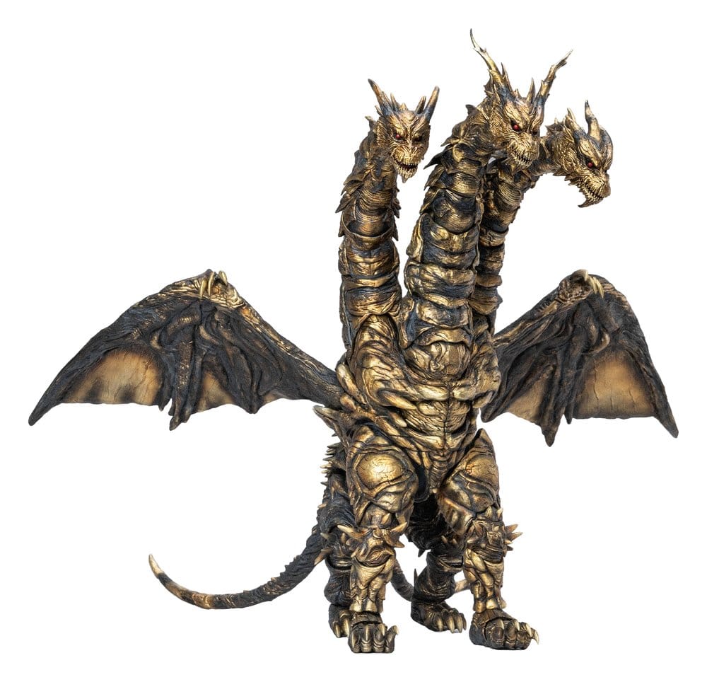 Godzilla: Final Wars (2004) Exquisite Basic Series Actionfigur Keizer Ghidorah 25 cm - Preorder - ETA: 25.08.2027
