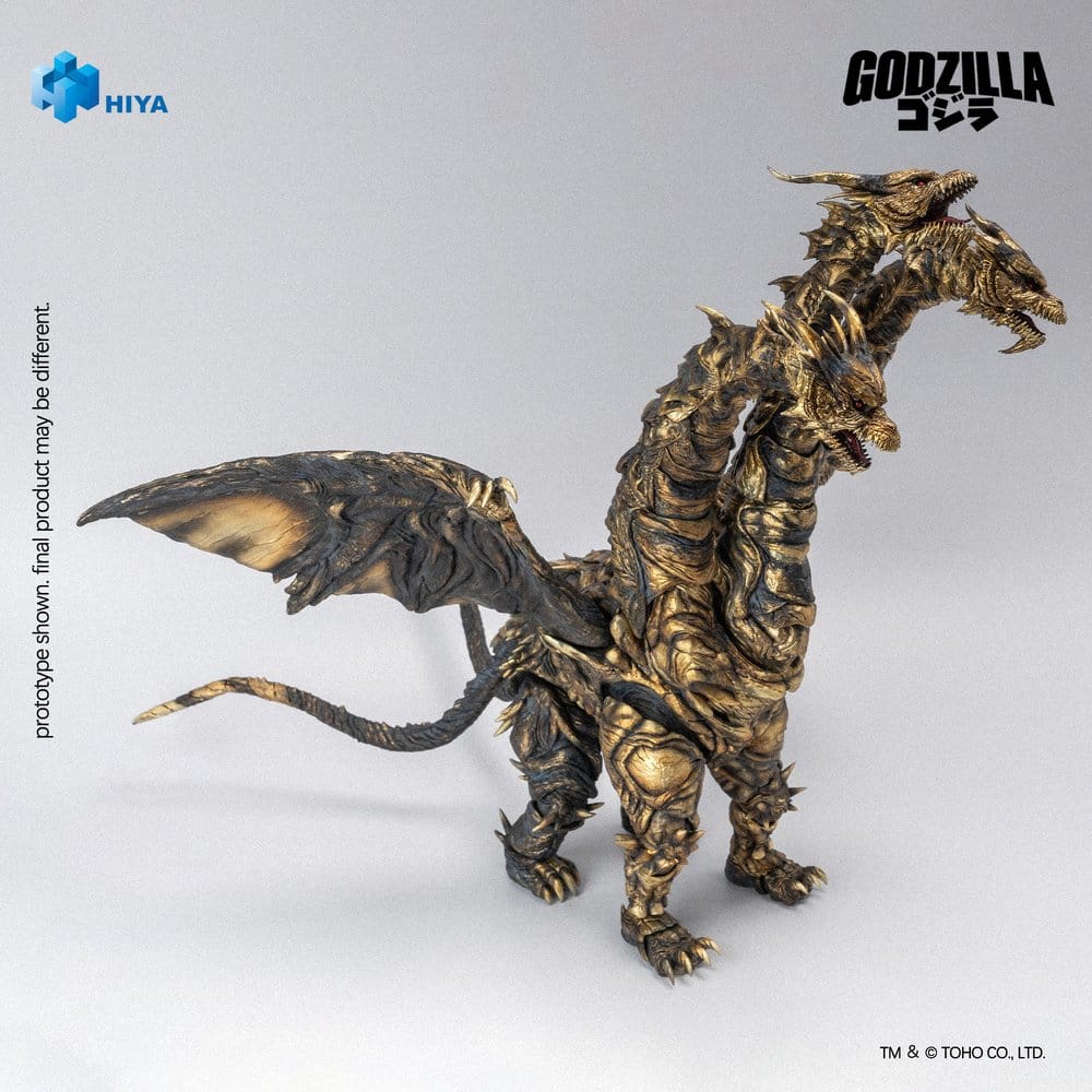 Godzilla: Final Wars (2004) Exquisite Basic Series Actionfigur Keizer Ghidorah 25 cm - Preorder - ETA: 25.08.2027