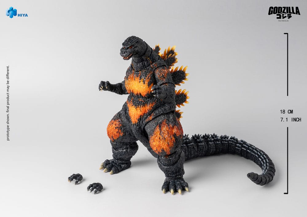 Godzilla vs. Destoroyah (1995) Exquisite Basic Actionfigur Burning Godzilla 18 cm        - Preorder - ETA: 25.02.2027
