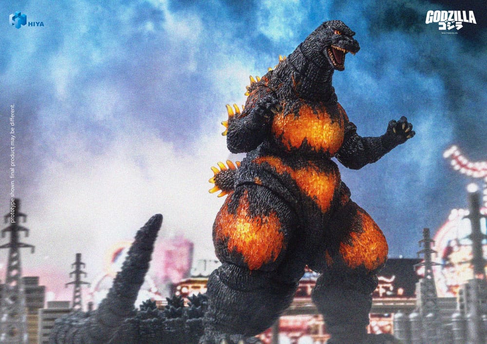 Godzilla vs. Destoroyah (1995) Exquisite Basic Actionfigur Burning Godzilla 18 cm        - Preorder - ETA: 25.02.2027