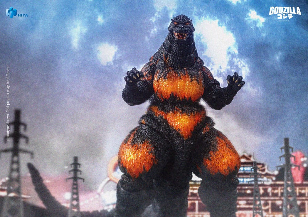 Godzilla vs. Destoroyah (1995) Exquisite Basic Actionfigur Burning Godzilla 18 cm        - Preorder - ETA: 25.02.2027
