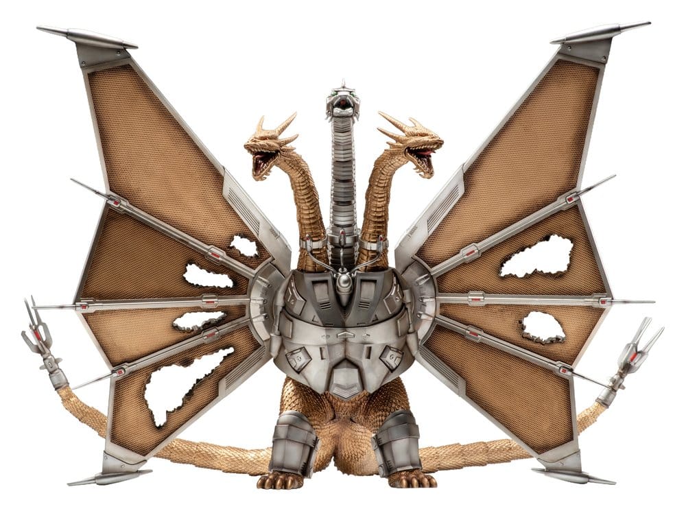 Godzilla vs. King Ghidorah Exquisite Basic Actionfigur Battle Damaged Mecha King Ghidorah 33 cm - Preorder - ETA: 25.08.2027