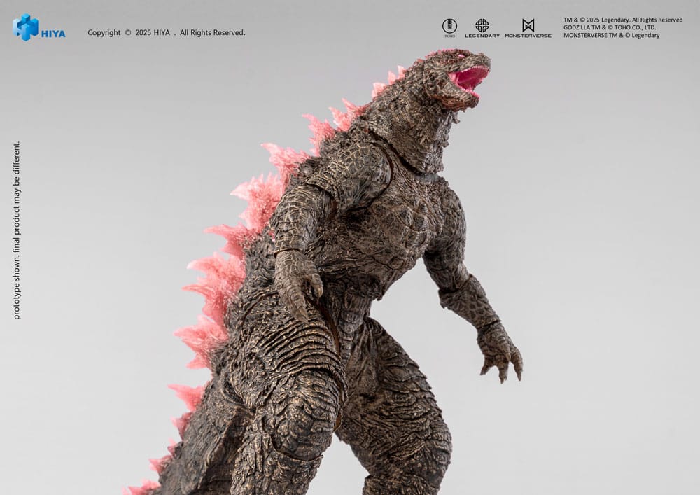 Godzilla x Kong The New Empire Exquisite Basic Actionfigur Heat Ray Godzilla Evolved Ver. 18 cm   - Preorder - ETA: 25.04.2026