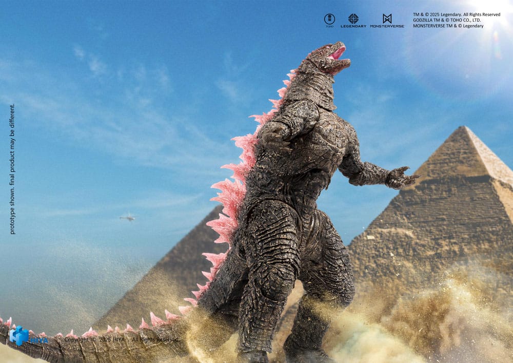 Godzilla x Kong The New Empire Exquisite Basic Actionfigur Heat Ray Godzilla Evolved Ver. 18 cm   - Preorder - ETA: 25.04.2026