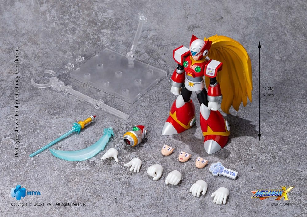 Mega Man X Exquisite Basic Actionfigur Zero 15 cm        - Preorder - ETA: 25.05.2027