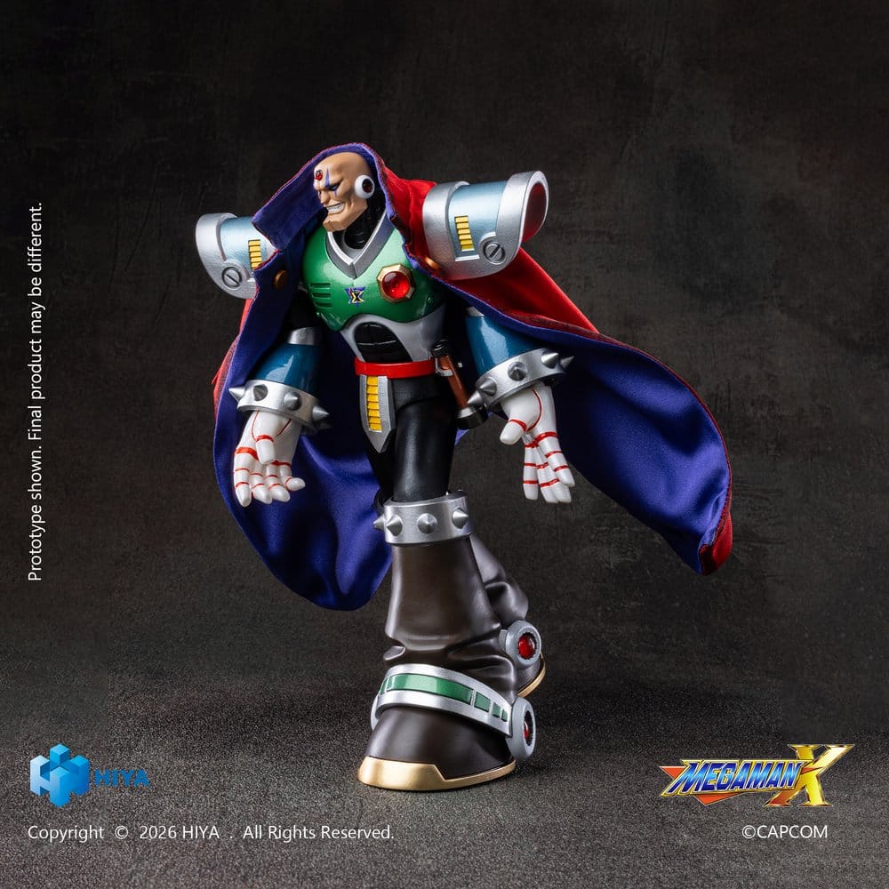 Mega Man X Exquisite Basic Actionfigur Sigma 18 cm - Preorder - ETA: 25.11.2027