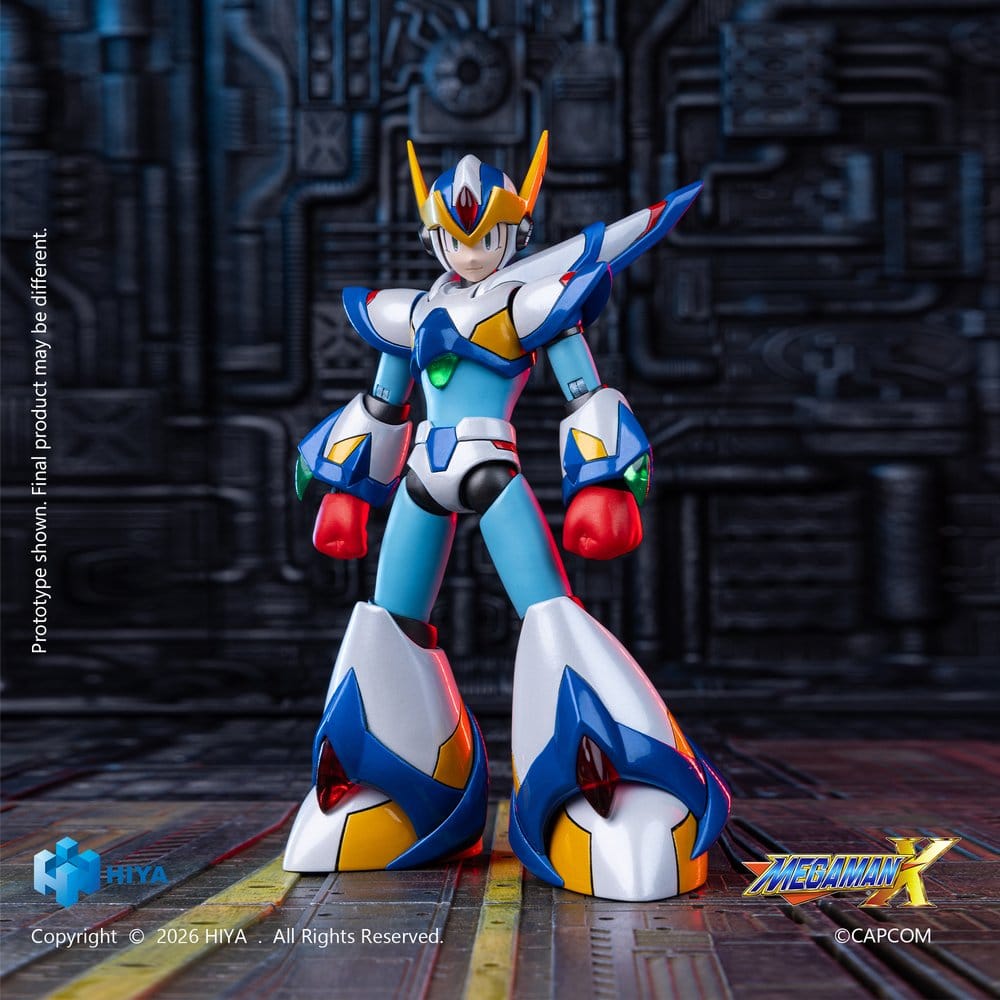 Mega Man X Exquisite Basic Series Actionfigur X Falcon Armor Version 15 cm     - Preorder - ETA: 25.05.2027