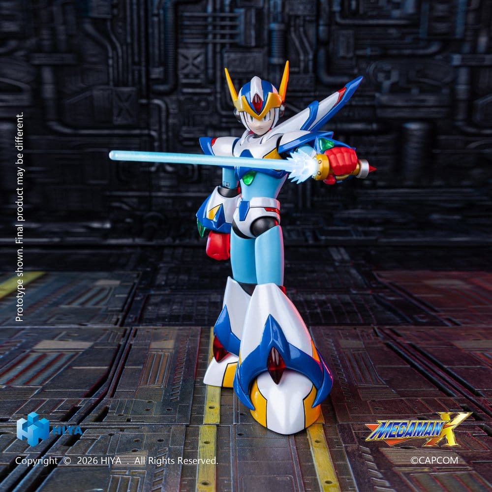 Mega Man X Exquisite Basic Series Actionfigur X Falcon Armor Version 15 cm     - Preorder - ETA: 25.05.2027