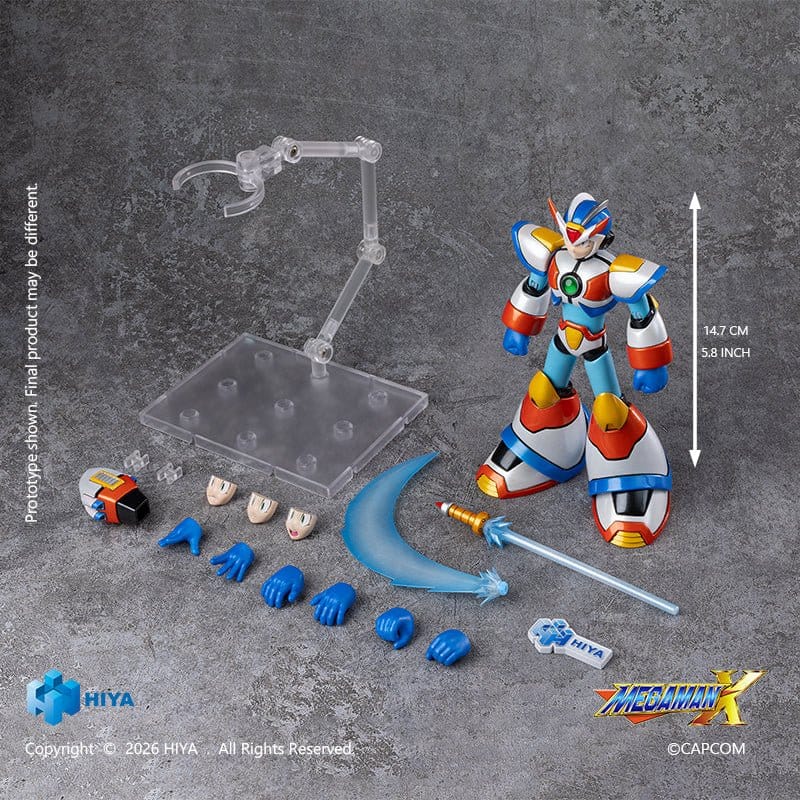 Mega Man Exquisite Basic Actionfigur X Max Armor 15 cm - Preorder - ETA: 25.11.2027