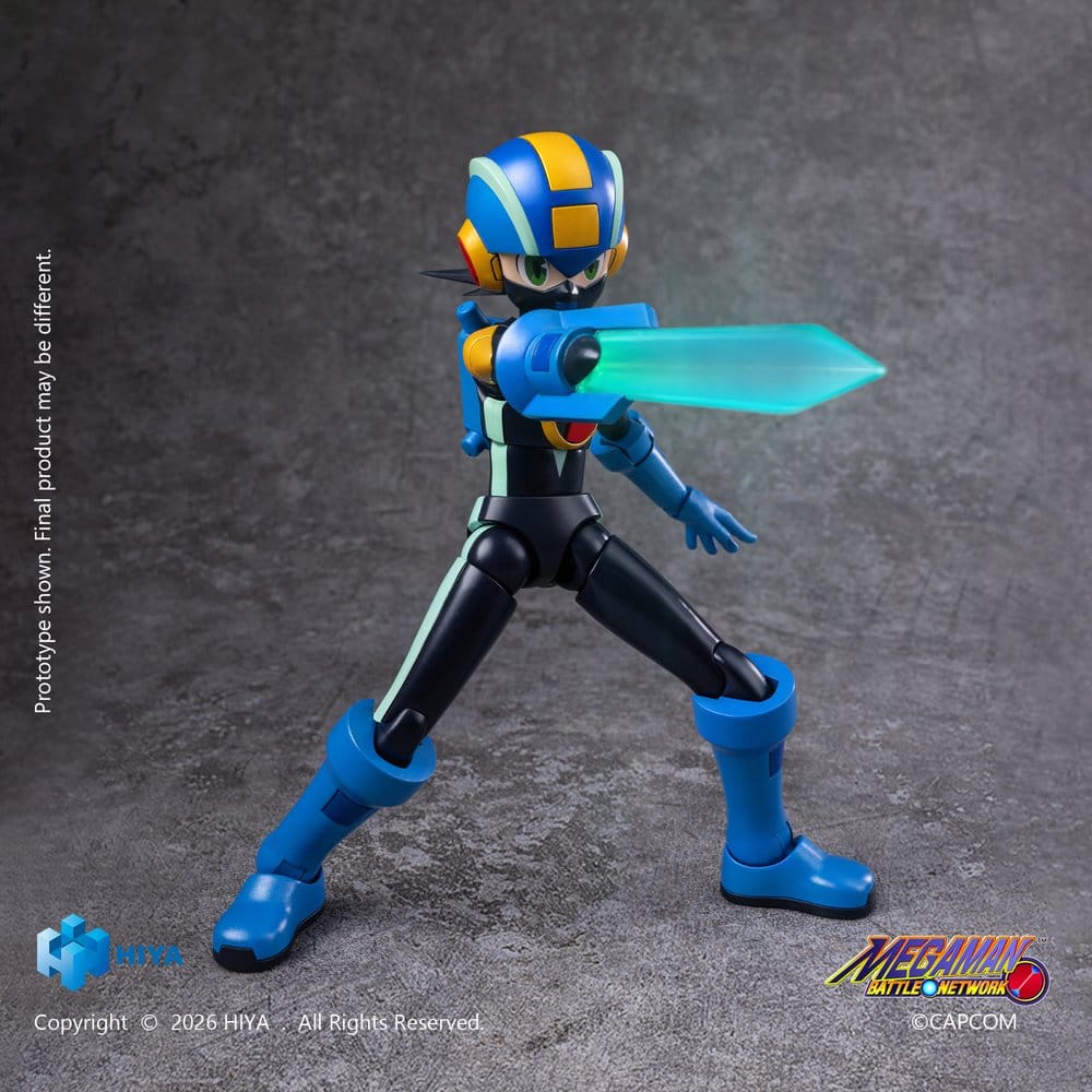 Mega Man Exquisite Basic Series Actionfigur MegaMan.EXE 13 cm - Preorder - ETA: 25.02.2028