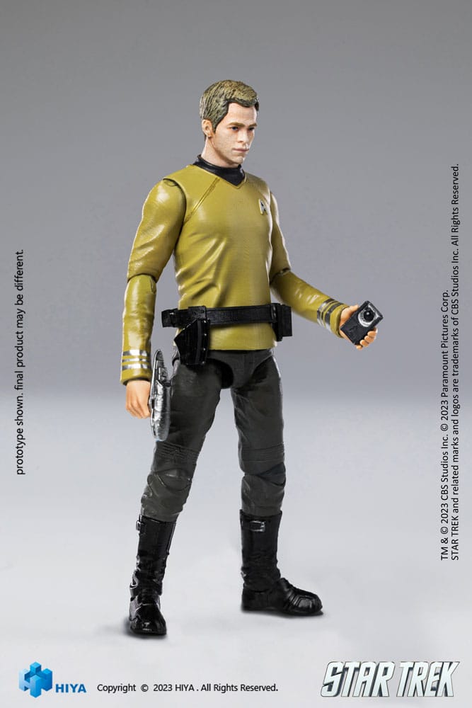 Star Trek Exquisite Mini Actionfigur 1/18 Star Trek 2009 Kirk 10 cm - Versand: 5-7 Tage nach Bestellung
