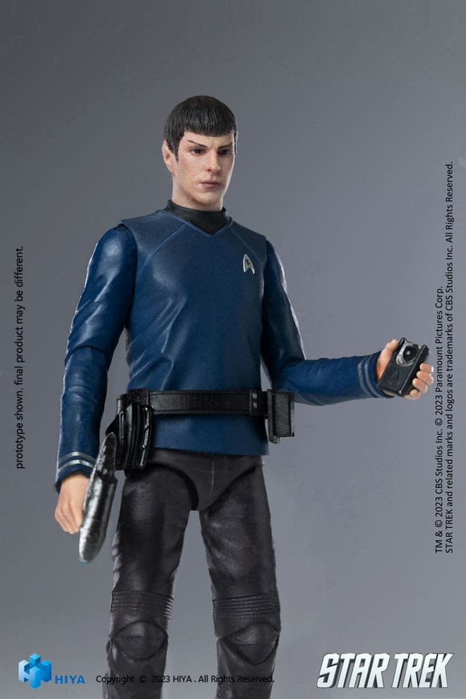 Star Trek Exquisite Mini Actionfigur 1/18 Star Trek 2009 Spock 10 cm - Versand: 5-7 Tage nach Bestellung