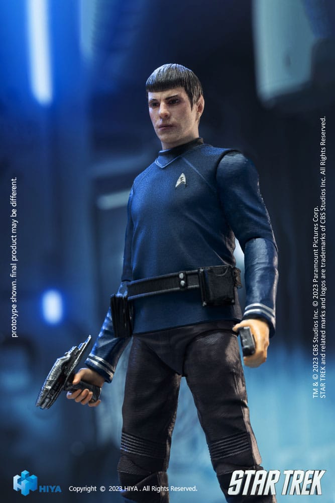 Star Trek Exquisite Mini Actionfigur 1/18 Star Trek 2009 Spock 10 cm - Versand: 5-7 Tage nach Bestellung