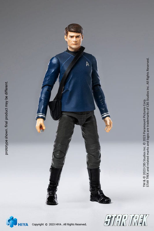 Star Trek Exquisite Mini Actionfigur 1/18 Star Trek 2009 McCoy10 cm - Versand: 5-7 Tage nach Bestellung