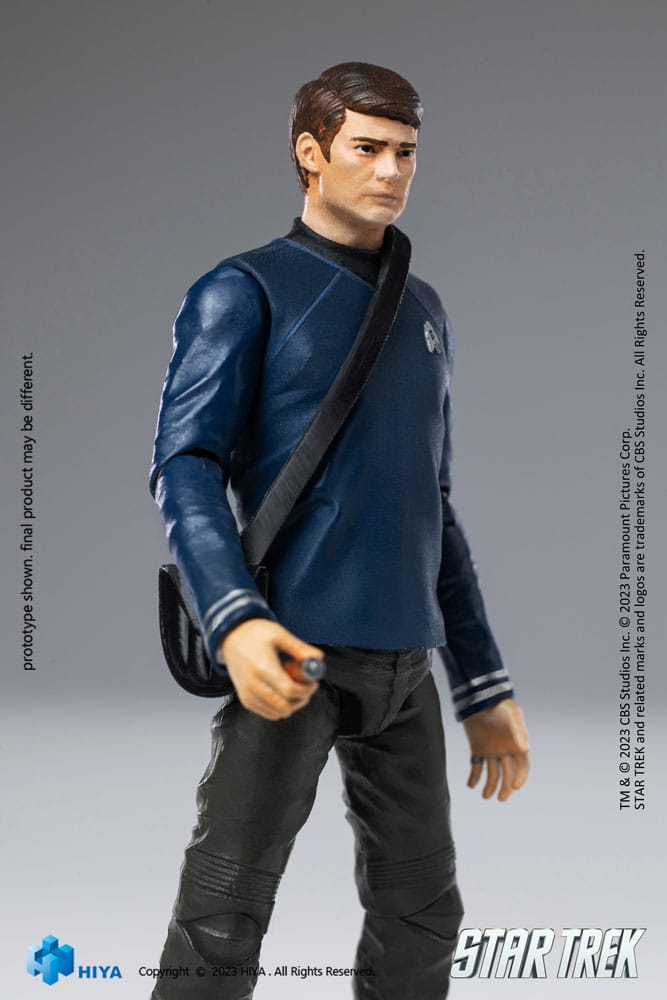 Star Trek Exquisite Mini Actionfigur 1/18 Star Trek 2009 McCoy10 cm - Versand: 5-7 Tage nach Bestellung