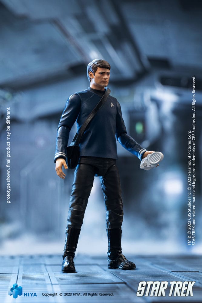 Star Trek Exquisite Mini Actionfigur 1/18 Star Trek 2009 McCoy10 cm - Versand: 5-7 Tage nach Bestellung