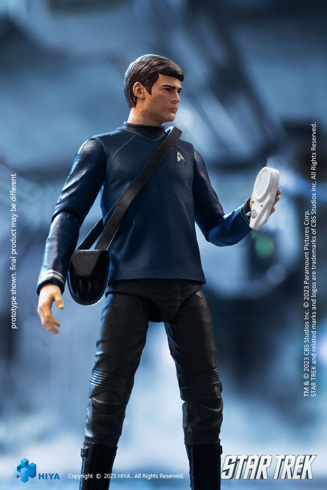 Star Trek Exquisite Mini Actionfigur 1/18 Star Trek 2009 McCoy10 cm - Versand: 5-7 Tage nach Bestellung