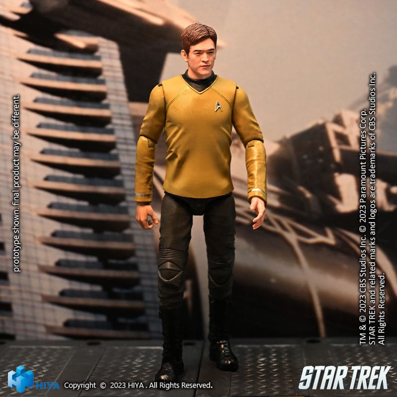 Star Trek Exquisite Mini Actionfigur 1/18 Star Trek 2009 Sulu 10 cm - Versand: 5-7 Tage nach Bestellung
