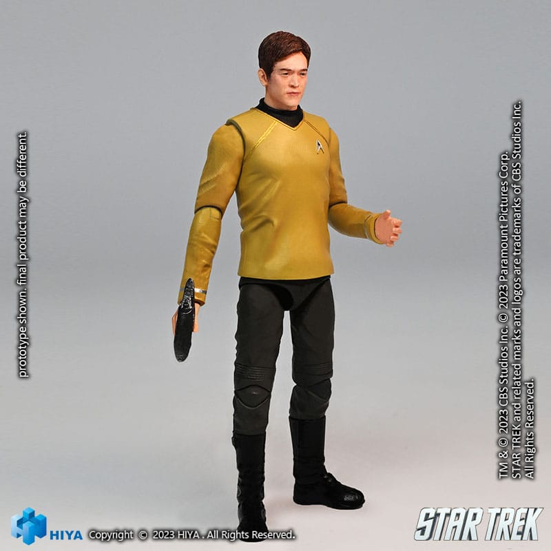 Star Trek Exquisite Mini Actionfigur 1/18 Star Trek 2009 Sulu 10 cm - Versand: 5-7 Tage nach Bestellung