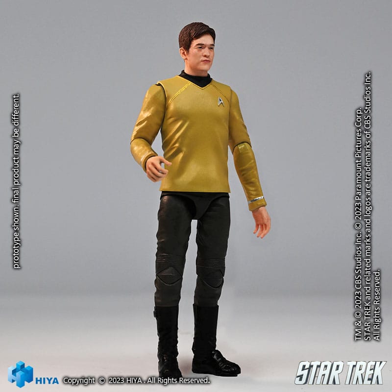 Star Trek Exquisite Mini Actionfigur 1/18 Star Trek 2009 Sulu 10 cm - Versand: 5-7 Tage nach Bestellung
