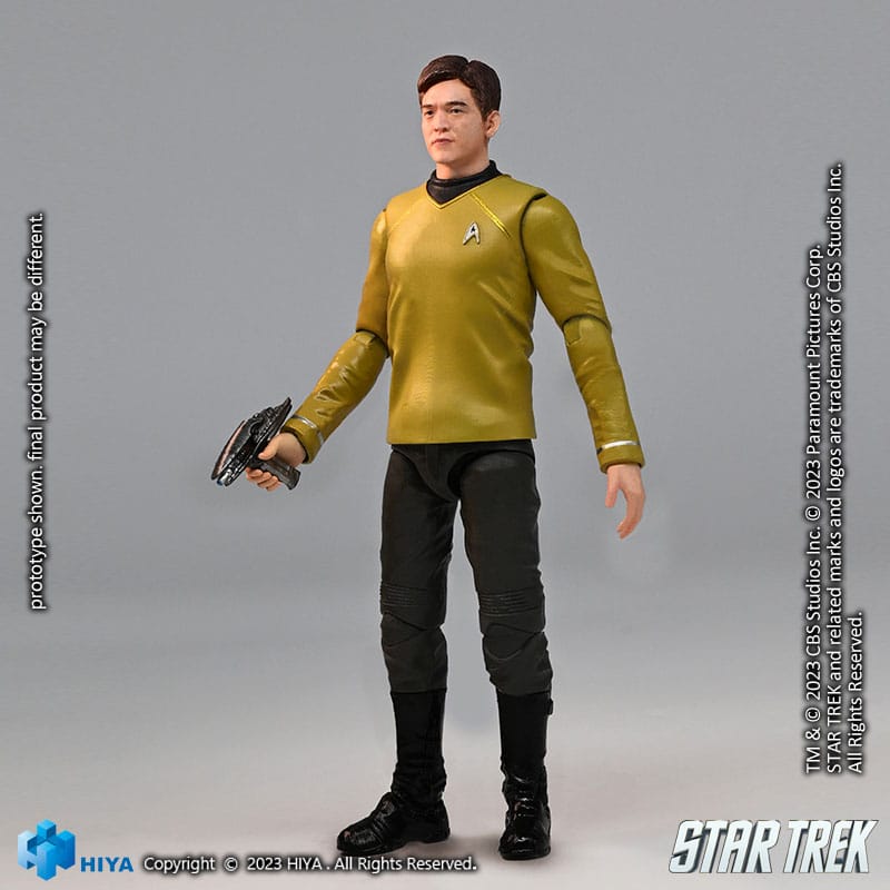 Star Trek Exquisite Mini Actionfigur 1/18 Star Trek 2009 Sulu 10 cm - Versand: 5-7 Tage nach Bestellung