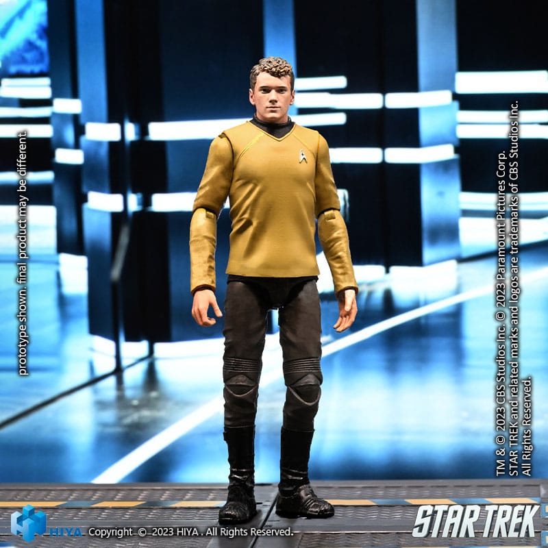 Star Trek Exquisite Mini Actionfigur 1/18 Star Trek 2009 Chekov 10 cm - Versand: 5-7 Tage nach Bestellung