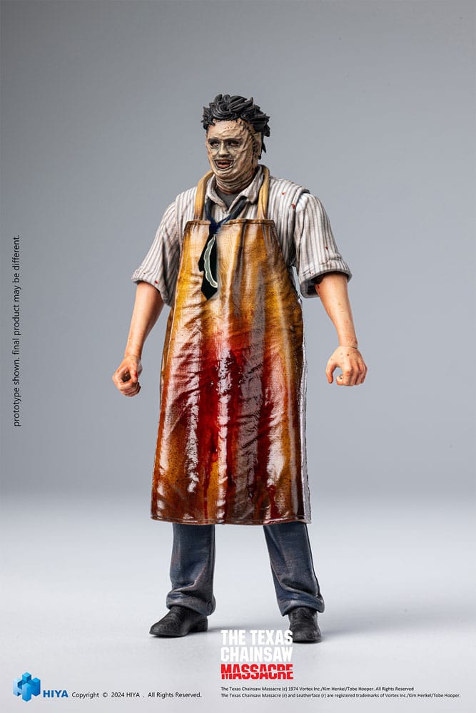 Texas Chainsaw Massacre (1974) Exquisite Mini Actionfigur 1/18 LeatherFace - Killing Mask 11 cm - Versand: 7 Tage nach Bestellung